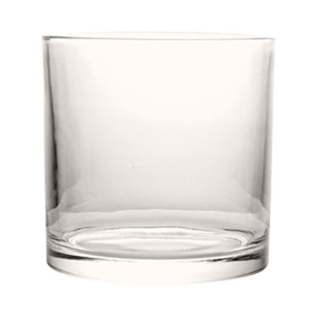 Glas Akvarier Cylinder Form Vase Fiskeskål Transparent Desktop Fisk til Tank