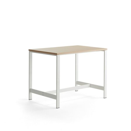 Table VARIOUS, 1200x800x900 mm, white, oak