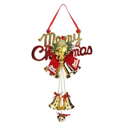 God Jul Rosett Klockor Julgran Dekoration Hänge
