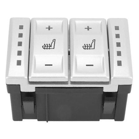 Til Ford Mondeo Mk3 Mk4 S-max Elektrisk Sæde Varme Kontakt (sølv)