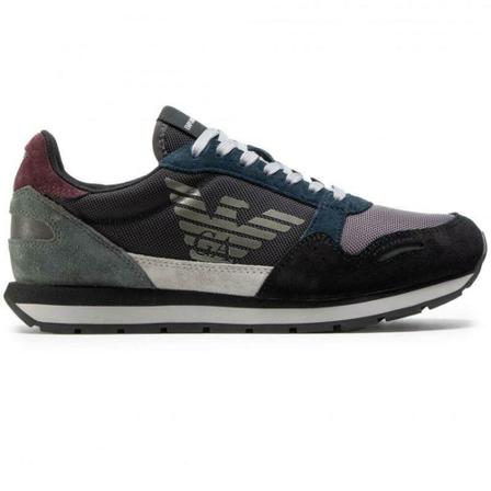Emporio Armani, Sneakers Zwart, Heren, Maat:43 EU