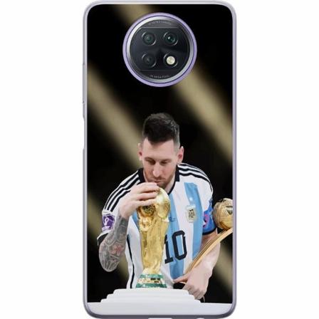 Xiaomi Redmi Note 9t Genomskinligt Skal Messi