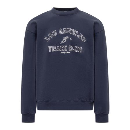 Sporty & Rich, Sweatshirts Niebieski, Mężczyzna, Rozmiar: XL