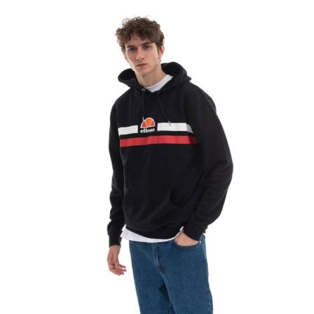 Ellesse, Bluza męska Ellesse Alroni Oh Hoody Shm 13709 Black Czarny, Mężczyzna, Rozmiar: L