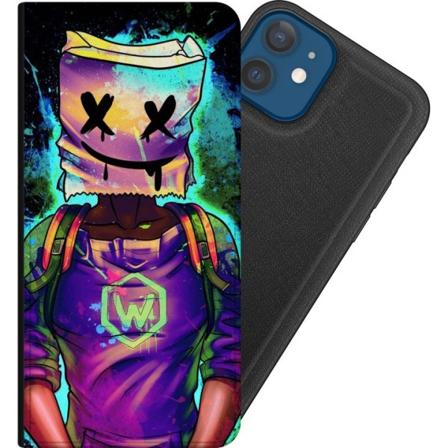 Apple iPhone 12 Tegnebogsetui Fortnite Marshmello