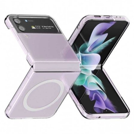 Galaxy Z Flip 3 Magsafe Mobildeksel Gjennomsiktig