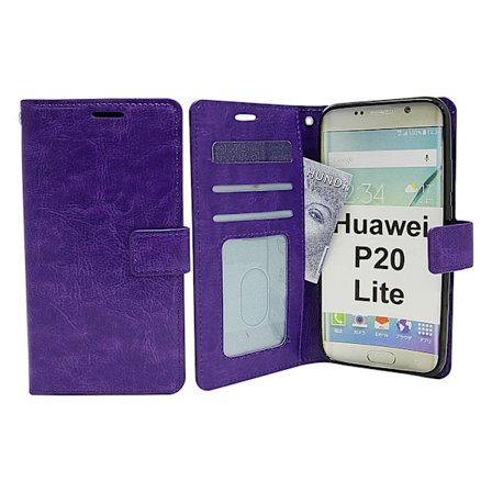 Crazy Horse Wallet Huawei P20 Lite