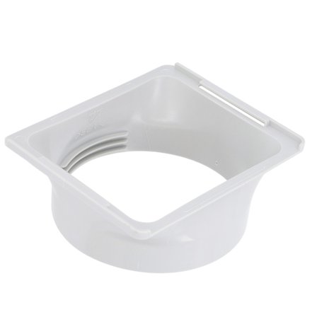 Universal firkantet til rund adapter til udstødningsslange til klimaanlæg