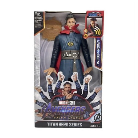 Ny 30CM Avengers figur med lyd og lys, bevegelige ledd på Doctor Strange modell leketøy