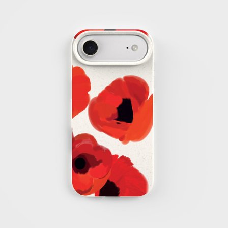 Eco-Friendly PLNTPRTCT Phone Case Teal Blush, Made with Plants, iPhone Air