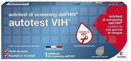 Autotest Vih Screening Dell'hiv Contiene 1 Autotest + Soluzione +