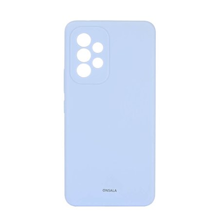 Mobilcover Silikone Light Blue - Samsung A53