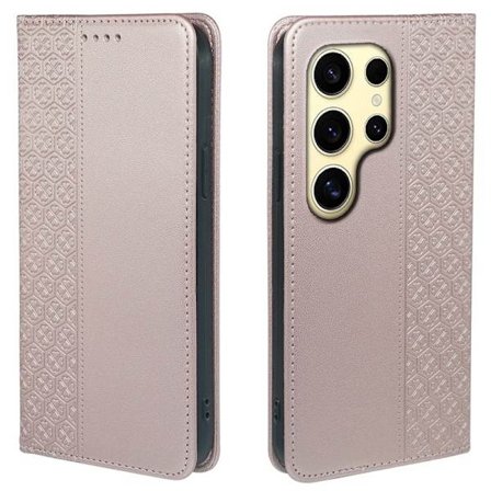 ABEEL Samsung Galaxy S26 Ultra Plånboksfodral Konstläder - Roséguld