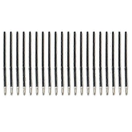 Koulu Office Bullet kuulakärkikynän täyttöpakkaus Kuulakärkikynän vaihto Musta 20kpl