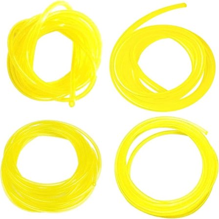 Drivstoffslange, bensinslange, bensinslange, 4 forskjellige diametre – PA