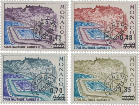 Monaco 1975 - YT PO 34-37 - Postfrisk