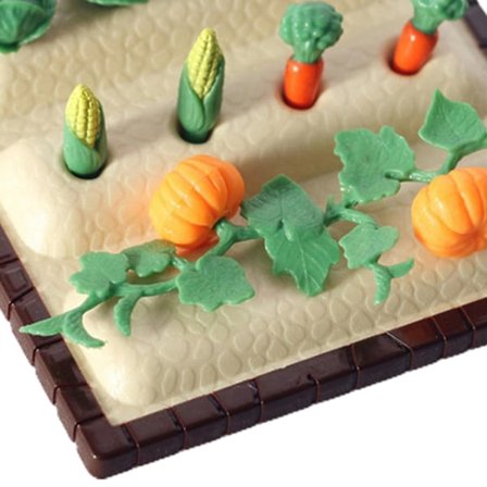 1 Set Dockskåpsminiatyrer Hög Simulering Bästa Gåva Plast Mini Gårdsredskap Spade Kratta för Mikrolandskapsscen