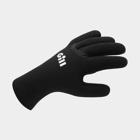 Purjehduskäsineet Gill ZenTherm Glove Black, XX-Small