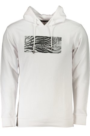 Cavalli Class Felpa Senza Zip Uomo Bianco