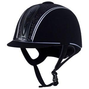 Harry Hall Silver Legend Cosmos Riding Hat 6 3/8 (52 cm) - Equestrian equipment - 6 3/8 (52 cm) - Black