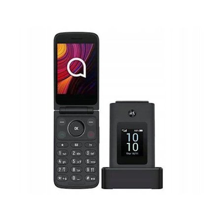 Smartphone senior - TCL - 4043 DualSim - Grå - 4G - Dual SIM - Långvarigt batteri