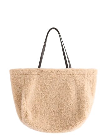 Lindex Bag Pile - Beige - ONE SIZE