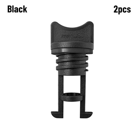 2x Veneen tyhjennystulppa Vaihto MUSTA - spot-myynti