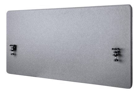 Deltaco Office, 1200(W)x600(H)mm Acoustic Desktop Privacy Panel
