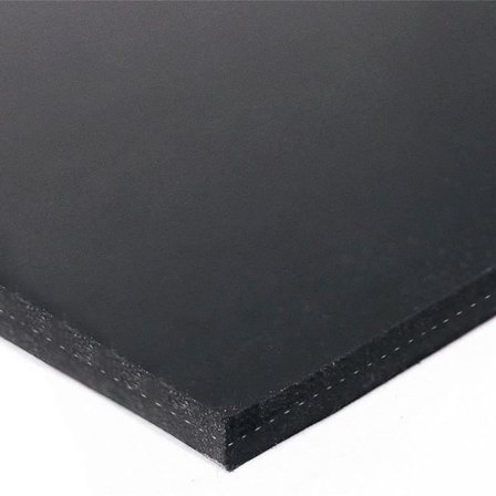 Insertion rubber sheeting, full roll, 1400x10000x3 mm, black