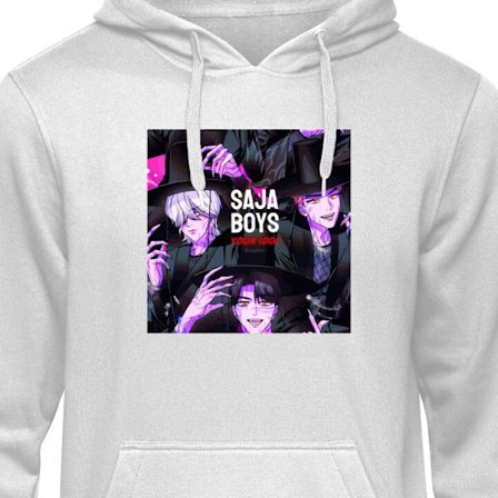 Barnehettegenser Kpop Demon Hunters Saja Boys Dark Idol Aura Purple Demon Energy