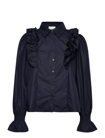 Lucina Blouse Navy Noella