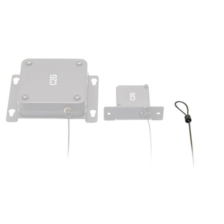 C2G Universal Adapter Ring with Color Coded Connectors - video/lyd-adaptersett - DisplayPort / HDMI / USB