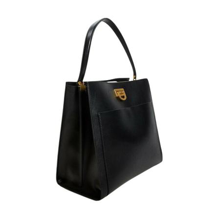 Mango Pocket shopper Taske Sort, Dame Skuldertasker, Størrelse: ONE Size