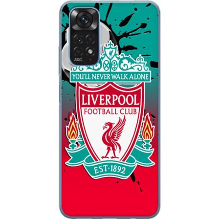 Xiaomi Redmi Note 11S Läpinäkyvä kuori Liverpool