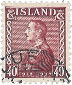 Island 1937 - AFA 189 - Stemplet