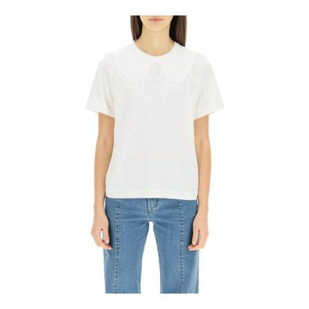 Chloé T-Shirts Hvid, Dame