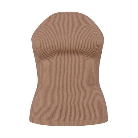 Khaite, Sleeveless Tops Bruin, Dames, Maat:M