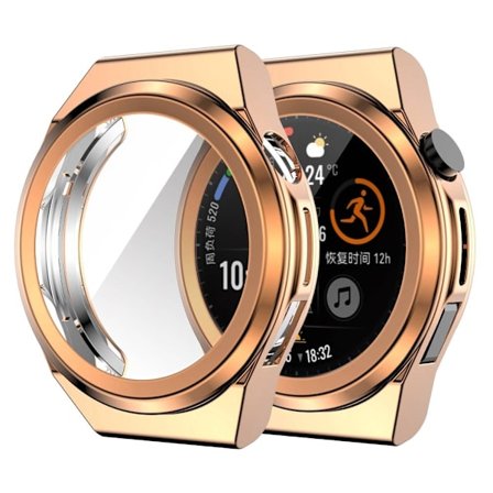 Huawei Watch GT Runner elektropläteringsskydd - Roséguld