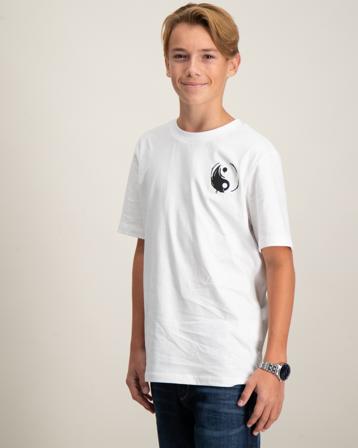 LMTD NLMSALANCE SS L TOP Weiß T-Shirts Jungen - Kidsbrandstore
