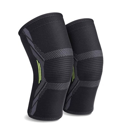 Sports Knæstøtte - Knæbind til Mænd/Kvinder, Elastisk Kompression Medicinsk Kvalitet Knæstøtter til Bevægelse, Løb, Meniskskade, Gigt