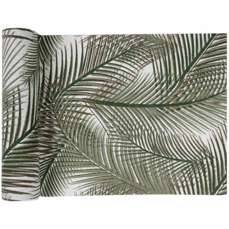Duk / löpare djungelblad 300 cm - Partyninja.se