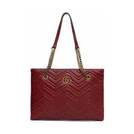 Gucci Vintage, Pre-owned Shoulder Bags Rood, Heren, Maat:ONE Size,suede