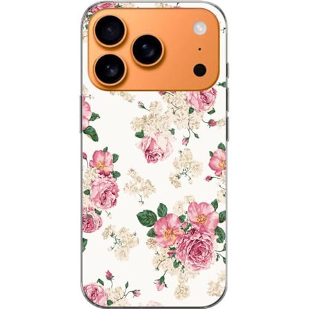 Yhteensopiva Puhelinkuori Apple Apple iPhone 17 Pro Retro Kukkia