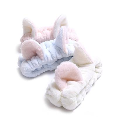 4 stk. kvinners ørehodebånd - søt sminke plysj kattehodeband