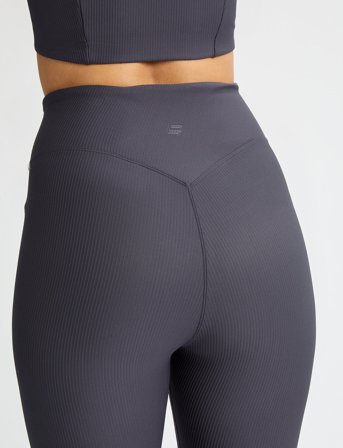 Röhnisch Ribbed R Hw Tights - Grey - XL