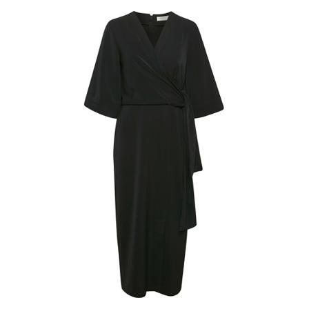 InWear, Zadia IW Dress Czarny, Kobieta, Rozmiar: L