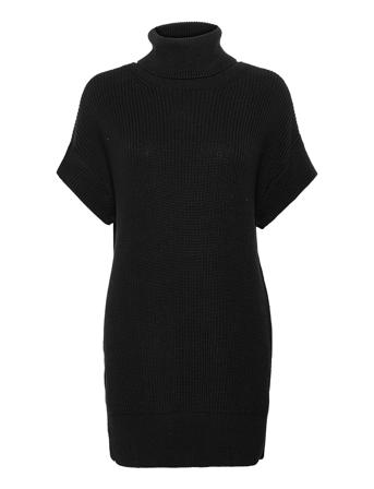 Norm Rollneck Vest Black Just Female