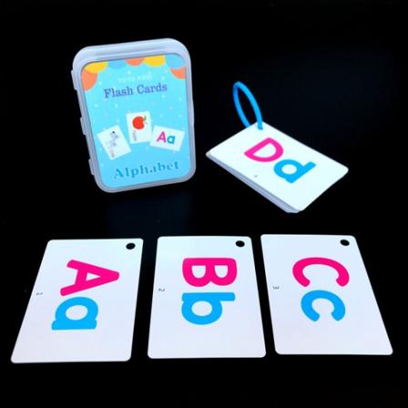 Montessori Baby Lär dig kognitiva engelska Word Card Flashcards