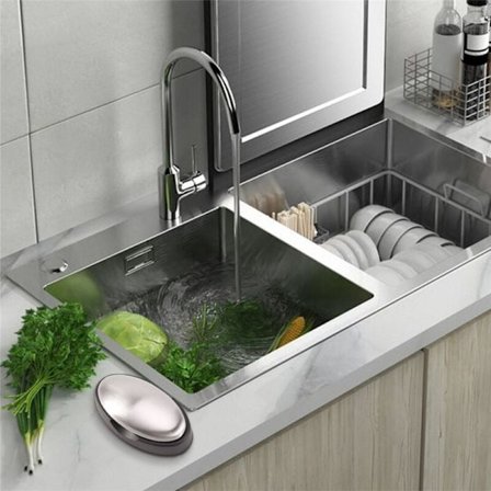 Fjerning av lukt fra kjøkken i rustfritt stål