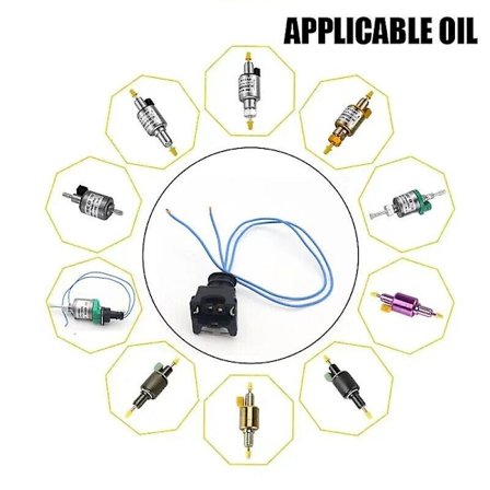 2-polet drivstoffpumpe plugg ledningsnett kontakt for Webasto Eberspacher varmeapparat